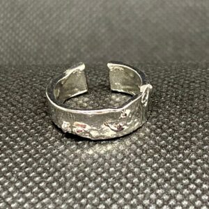 VN1243 Anillo Forja Plateada