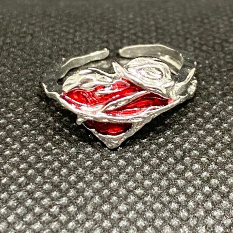 VN1235 Anillo Corazón Acorazado