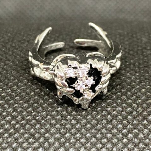 VN1214 Anillo BlackHeart