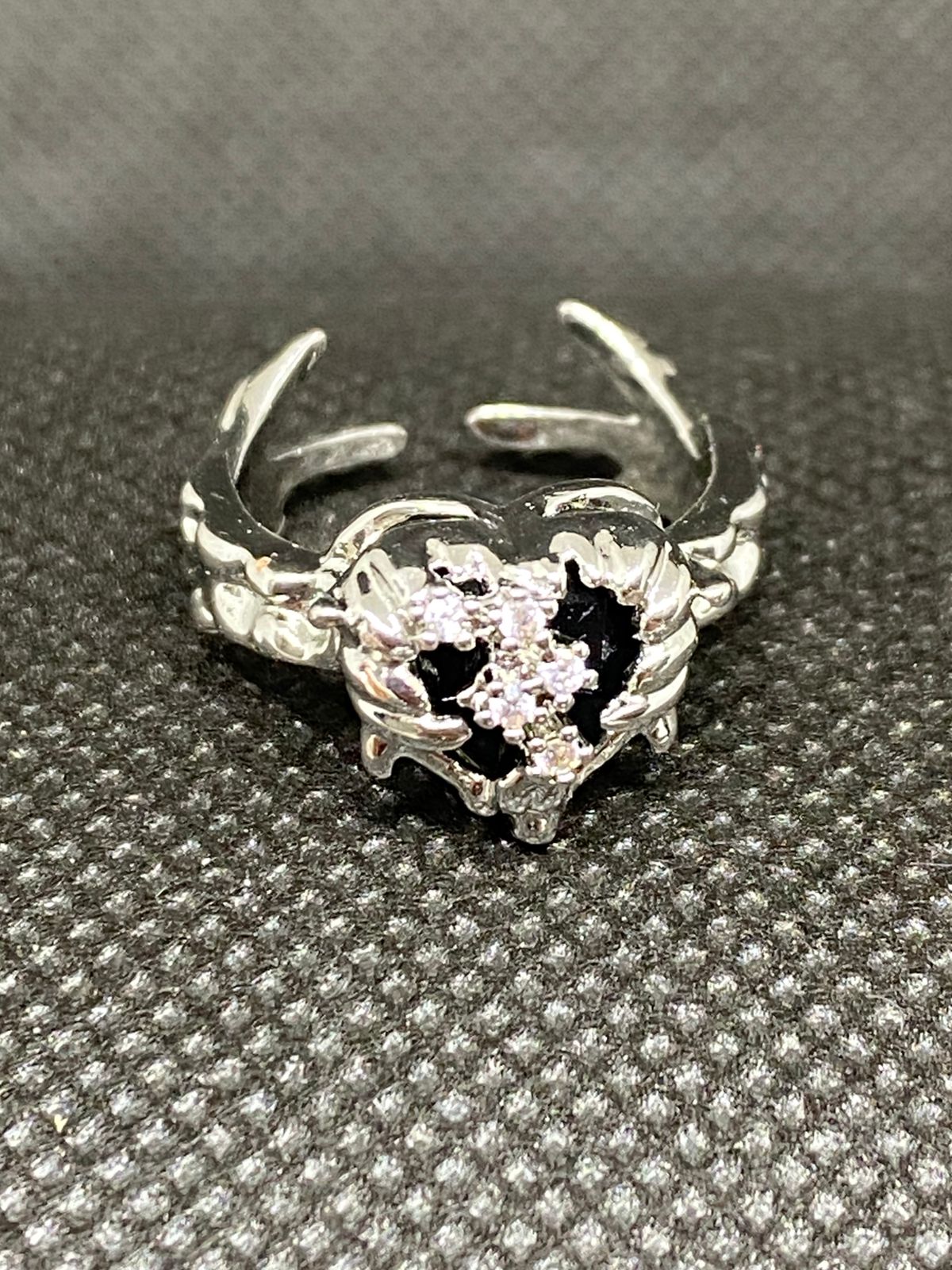 VN1214 Anillo BlackHeart