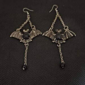 VN1267 Aretes de Murcielago y Cadena