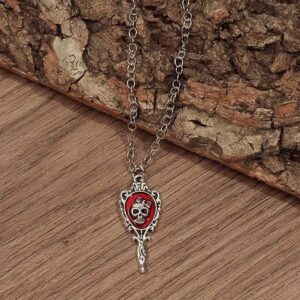 VN1274 Collar Espejo y Calavera