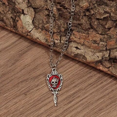 VN1274 Collar Espejo y Calavera