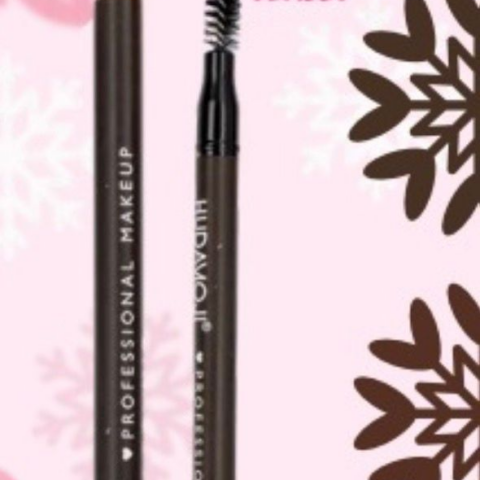 vn1208 Lápiz de cejas 2 en 1 cepillo y lápiz