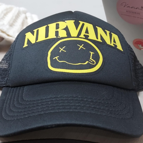 vn1224 Gorra camionero Nirvana