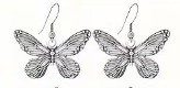 vn1357 aretes de mariposa