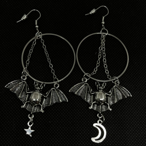 vn1356 pendientes de murciélago