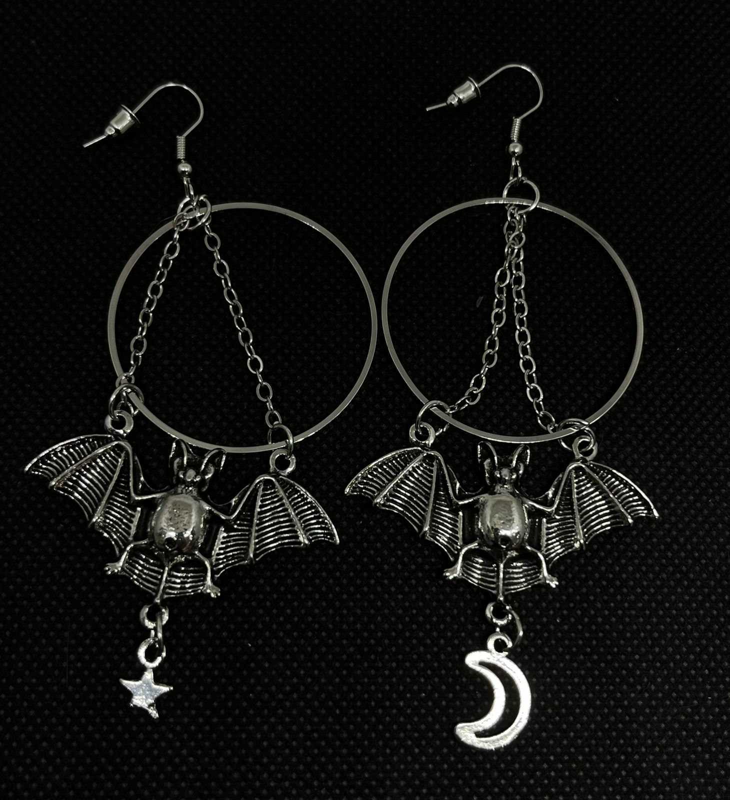 vn1356 pendientes de murciélago