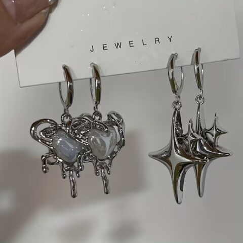 sp158 aretes colgantes Y2K