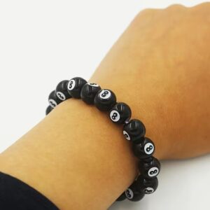 vn1407 Pulsera de bolas de billar