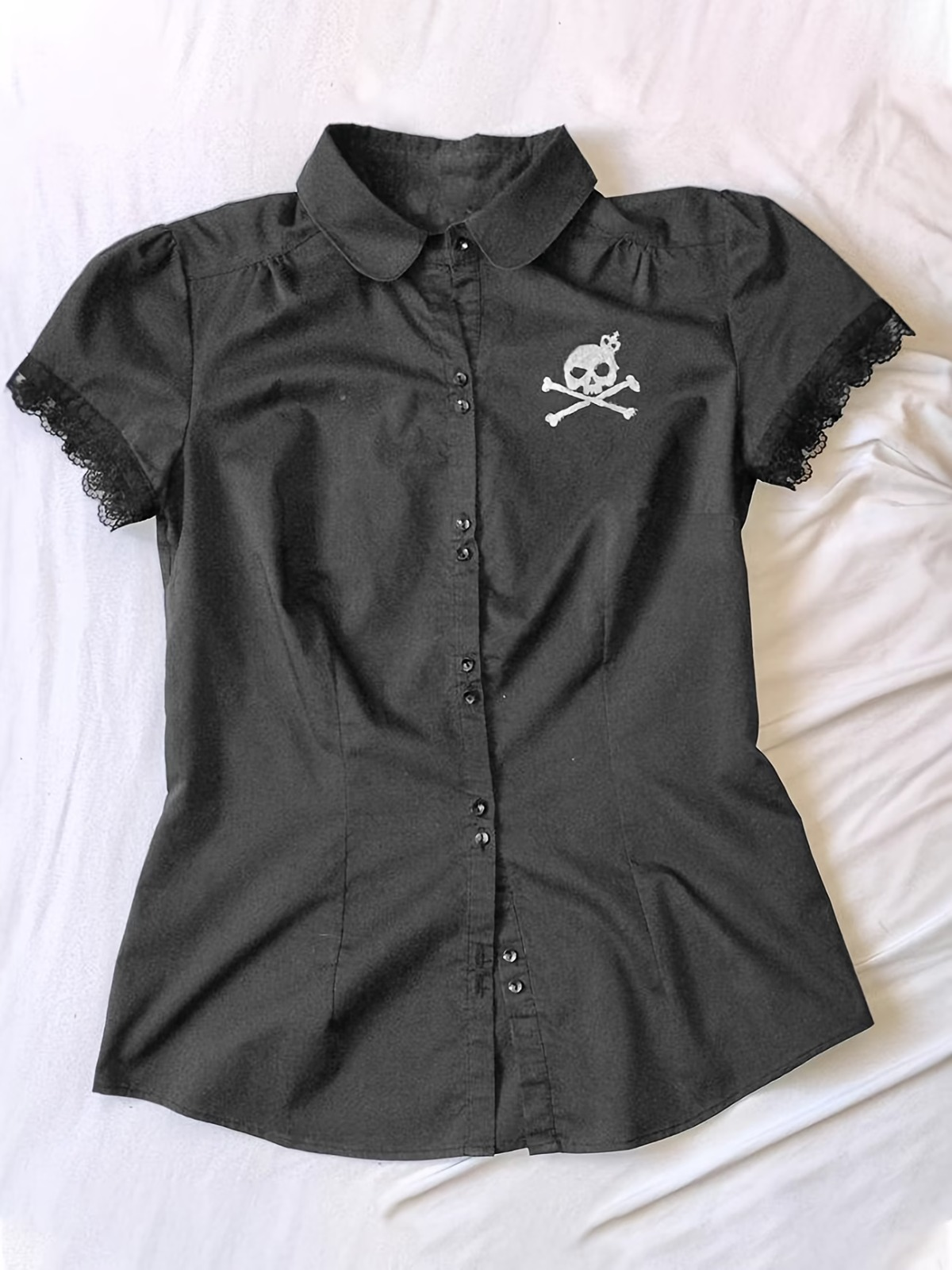 vn1367 Camisa skull T/M