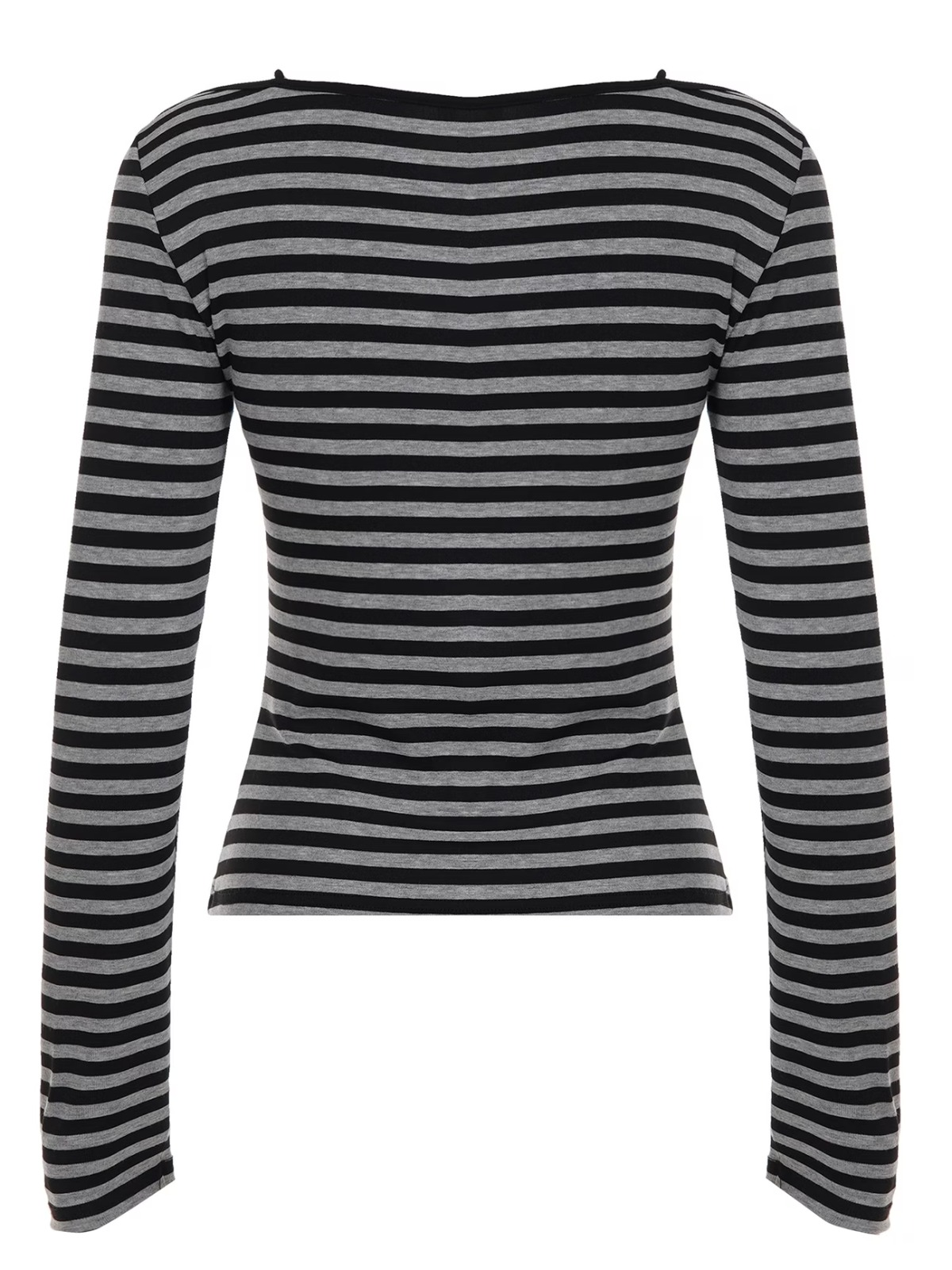 vn1371 Blusa rayas gris y negras T/M - Image 2