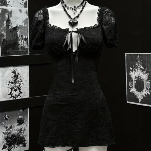 vn1374 Vestido de encaje Adele T/M