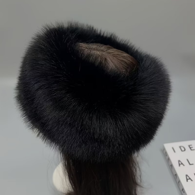 vn1377 Gorro ruso bonete negro