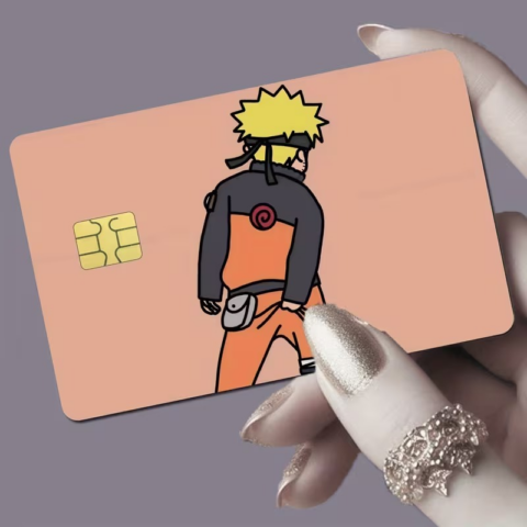 vn1400 Pegatina Tarjeta crédito débito NARUTO