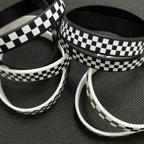 vn1392 Pulseras retro ajedrés