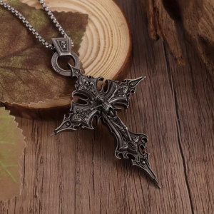 sp192 collar cruz de esqueleto