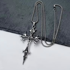 sp194 collar cruz de espinas