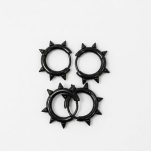 vn1427 argolla negra con spikes