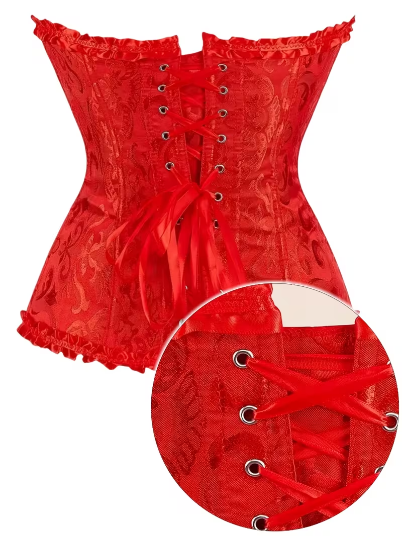 vn1451 Corset rojo - Image 2