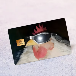 vn1522 Adhesivo para tarjeta gallina cool